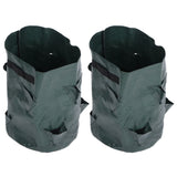 2PCS 10 Gallon Strawberry Planter Growing Bags Container with 8 Pocket for Indoor Outdoor In Australia - Darrahopens