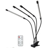 5V 40W LED Grow Light USB 4 Tube Full Spectrum Fill Light with Cip for Indoor Plants
