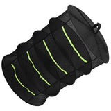 4-Layer Herb Drying Rack with Zippers Foldable Hanging Medicine Dry Mesh Net Black 60cm