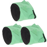 3Pcs 6-Holes Strawberry Planting Bag Felt Garden Plant Grow Bags 26L/7Gallon Green In Australia - Darrahopens