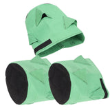 3Pcs 6-Holes Strawberry Planting Bag Felt Garden Plant Grow Bags 26L/7Gallon Green