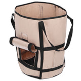 Potato Grow Bags Felt Fabric Plant Planting Bag Fruit Vegetable Planter Garden ToolBrown with Shade 35x45cm 43L/10Gallon