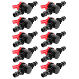 10PCS 1/2 Hose Irrigation Fittings Barbed in Line Valve Garden Irrigation Connector In Australia - Darrahopens
