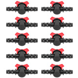 10PCS 1/2 Hose Irrigation Fittings Barbed in Line Valve Garden Irrigation Connector