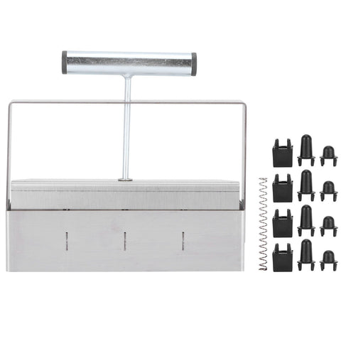 4 Grids Manual Soil Blocker Soil Blocking Tool for Seedlings Greenhouse Plant Growing Tool In Australia - Darrahopens