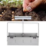 4 Grids Manual Soil Blocker Soil Blocking Tool for Seedlings Greenhouse Plant Growing Tool