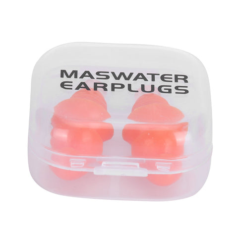 Reusable Ear Plugs Waterproof Silicone Earplugs Noise Reduction for Swimming Sleeping(Orange Box ) In Australia - Darrahopens