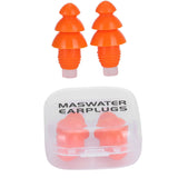 Reusable Ear Plugs Waterproof Silicone Earplugs Noise Reduction for Swimming Sleeping(Orange Box ) In Australia - Darrahopens