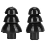 Black Ear Plugs Reusable Noise Reduction Waterproof Swimming Earplugs with Filter In Australia - Darrahopens