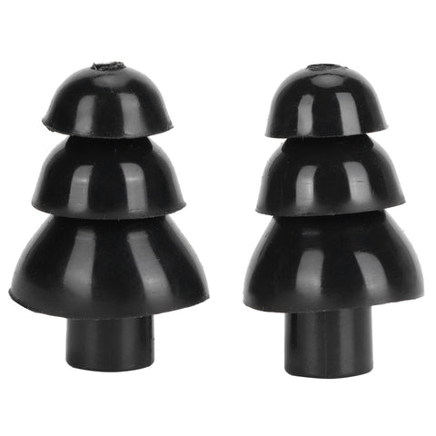 Black Ear Plugs Reusable Noise Reduction Waterproof Swimming Earplugs with Filter In Australia - Darrahopens