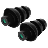 Black Ear Plugs Reusable Noise Reduction Waterproof Swimming Earplugs with Filter