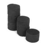 100Pcs 45mmx30mm Hydroponic Sponge Planting Seedling Sponge for Seed Growing Black