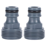 2Pcs Quick Connector Nipple G3/4 Male Thread Hose Pipe Adapter Garden Irrigation In Australia - Darrahopens