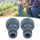 2Pcs Quick Connector Nipple G3/4 Male Thread Hose Pipe Adapter Garden Irrigation