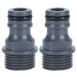2Pcs G1/2 Male Thread Quick Connector Nipple Garden Hose Tap Nipple Adapter Irrigation Tool In Australia - Darrahopens
