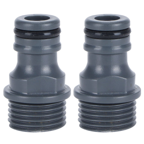 2Pcs G1/2 Male Thread Quick Connector Nipple Garden Hose Tap Nipple Adapter Irrigation Tool In Australia - Darrahopens