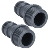 2Pcs G1/2 Male Thread Quick Connector Nipple Garden Hose Tap Nipple Adapter Irrigation Tool In Australia - Darrahopens