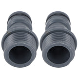 2Pcs G1/2 Male Thread Quick Connector Nipple Garden Hose Tap Nipple Adapter Irrigation Tool