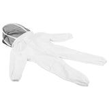One Piece Beekeeping Suit with Veil Hood Children kids Beekeeping Protective Clothes(White M) In Australia - Darrahopens