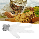 One Piece Beekeeping Suit with Veil Hood Children kids Beekeeping Protective Clothes(White M) In Australia - Darrahopens