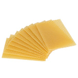 10Pcs Beekeeping Beeswax Foundation Beehive Wax Frame for Furniture Floor Polishing In Australia - Darrahopens