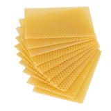 10Pcs Beekeeping Beeswax Foundation Beehive Wax Frame for Furniture Floor Polishing In Australia - Darrahopens
