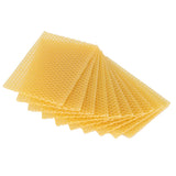 10Pcs Beekeeping Beeswax Foundation Beehive Wax Frame for Furniture Floor Polishing In Australia - Darrahopens
