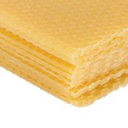 10Pcs Beekeeping Beeswax Foundation Beehive Wax Frame for Furniture Floor Polishing
