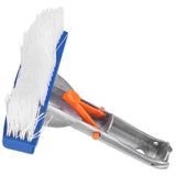 5.5in Pool Brush Portable Nylon Swimming Pool Wall Floor Cleaning Brush Accessory