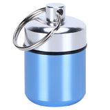 Waterproof Medicine Box Aluminium Alloy Mini Pills Case Holder for Swimming Pool SaunaLight Blue In Australia - Darrahopens