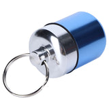 Waterproof Medicine Box Aluminium Alloy Mini Pills Case Holder for Swimming Pool SaunaLight Blue In Australia - Darrahopens