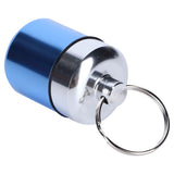 Waterproof Medicine Box Aluminium Alloy Mini Pills Case Holder for Swimming Pool SaunaLight Blue In Australia - Darrahopens