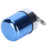 Waterproof Medicine Box Aluminium Alloy Mini Pills Case Holder for Swimming Pool SaunaLight Blue In Australia - Darrahopens
