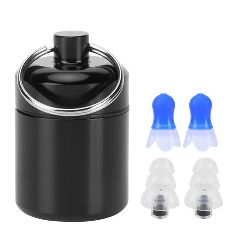 Waterproof Ear Plugs with Filter Noise Reduction Reusable Earplug Protector for SwimmingBlue Flying Earplug In Australia - Darrahopens