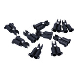 10PCS A-Type Connecting Joint Fixed Clip Plant Supports Fixing Stakes Connector Garden Tool(11mm ID )