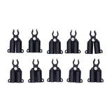 10PCS A-Type Connecting Joint Fixed Clip Plant Supports Fixing Stakes Connector Garden Tool(11mm ID )