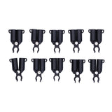 10PCS A-Type Connecting Joint Fixed Clip Plant Supports Fixing Stakes Connector Garden Tool(11mm ID )