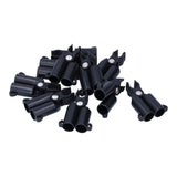 10PCS A-Type Connecting Joint Fixed Clip Plant Supports Fixing Stakes Connector Garden Tool(11mm ID )