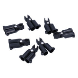 10PCS A-Type Connecting Joint Fixed Clip Plant Supports Fixing Stakes Connector Garden Tool(11mm ID )