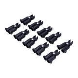 10PCS A-Type Connecting Joint Fixed Clip Plant Supports Fixing Stakes Connector Garden Tool(16mm ID )