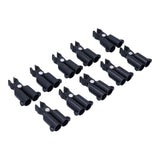 10PCS A-Type Connecting Joint Fixed Clip Plant Supports Fixing Stakes Connector Garden Tool(16mm ID )