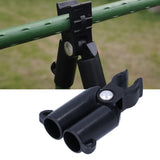 10PCS A-Type Connecting Joint Fixed Clip Plant Supports Fixing Stakes Connector Garden Tool(16mm ID )