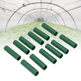 12PCS Garden Stake Connecting Pipe Vines Climbing Plant Support Stakes Connectors11mm Inner Diameter