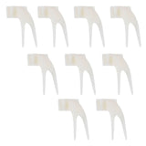 20Pcs Plastic Bird Fruit Fork Lightweight Pet Parrots Toy Bird Supplies Convenient Feeder