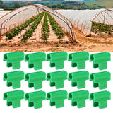 30PCS Plastic Film Buckle Clip Greenhouse Snap Clamps Accessories Gardening Supplies
