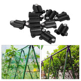 10PCS BFork Connecting Joint Gardening Stakes Climbing Plant Supports Connectors(11mm Inner Diameter )