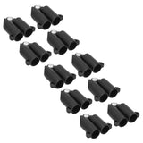 10PCS BFork Connecting Joint Gardening Stakes Climbing Plant Supports Connectors(16mm Inner Diameter )