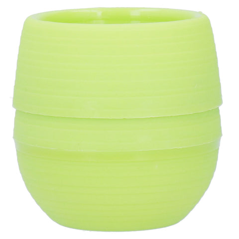 Mini Round Plastic Plant Flower Pot Garden Home Office Decoration Flower Pot for PlantingGreen In Australia - Darrahopens