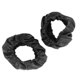 2Pcs Stroller Wheel Cover Oxford Cloth Dustproof Infant Pushchair Tire Protector(Pour une grande roue de 18 à 25 cm de diamètre )