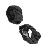 2Pcs Stroller Wheel Cover Oxford Cloth Dustproof Infant Pushchair Tire Protector(Pour une grande roue de 18 à 25 cm de diamètre )